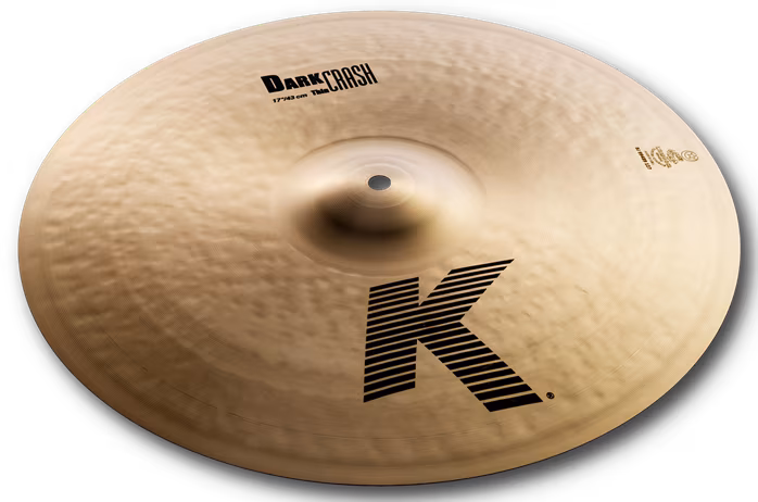 Zildjian 17" K dark crash thin - Činel crash