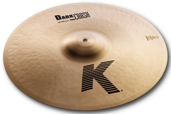 Zildjian 18" K dark crash thin - Činel crash