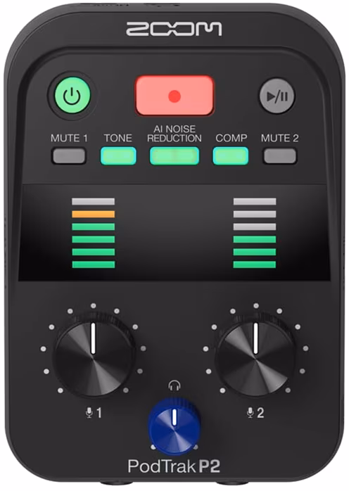 Zoom PodTrak P2 - Vreckový rekordér