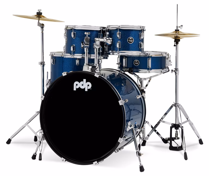PDP Center Stage Royal Blue Sparkle Rock Set - Súprava bicích
