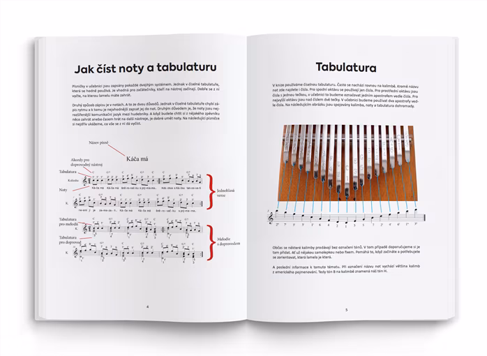 Frontman Kalimba Zpěvník 1 - Škola hry na kalimbu