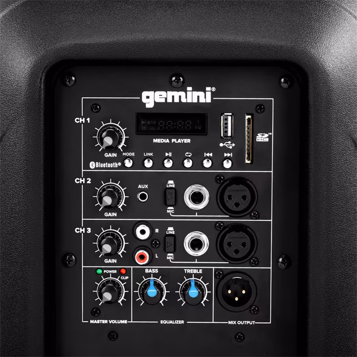 Gemini AS-2110BT - Aktívny reprobox