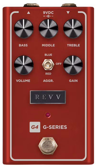 Revv G4 V2 Red Channel - Gitarový predzosilňovač