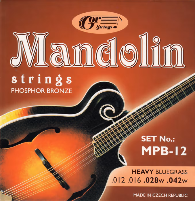 Gorstrings Mandolin MPB12 1242 - Struny na mandolínu