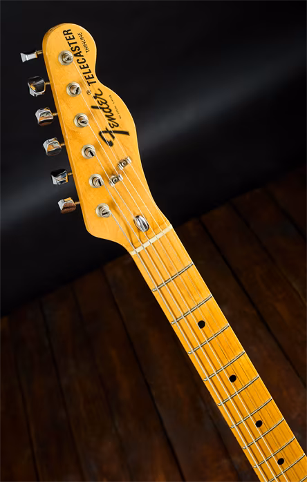 Fender 1974 Thinline Telecaster Custom Color Black - Elektrická gitara