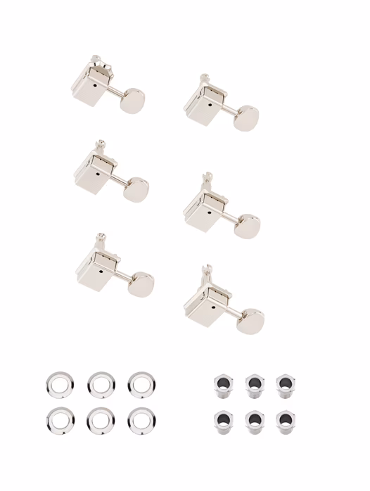 Fender ClassicGear Staggered Tuning Machines Chrome - Gitarová mechanika