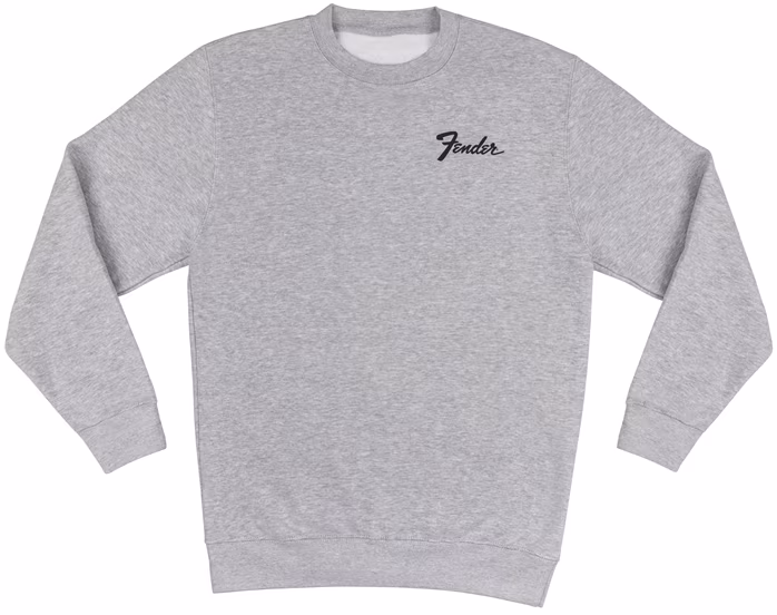 Fender SM Transition Logo Sweatshirt Athletic Gray XL - Mikina