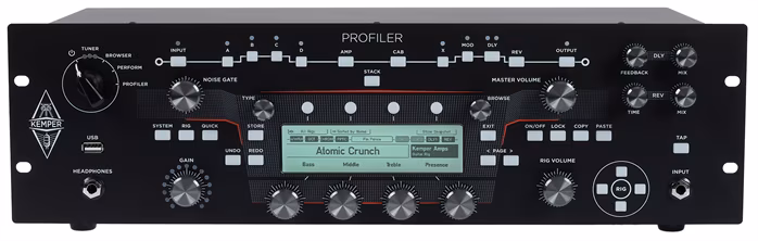 Kemper Profiler Rack MK2 - Gitarový multiefekt do racku