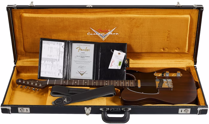 Fender Custom Shop Limited Edition Twisted Rosewood Telecaster NOS - Elektrická gitara