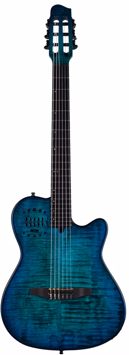 Godin Multiac Mundial Deluxe LTD Ocean Burst - Klasická elektroakustická gitara