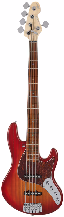 Sandberg California TT 5 SL PF Matte Cherry Sunburst - Elektrická basgitara