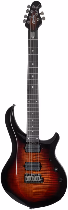 Sterling by Music Man Majesty MAJ200X FM Tiger Eye - Elektrická gitara