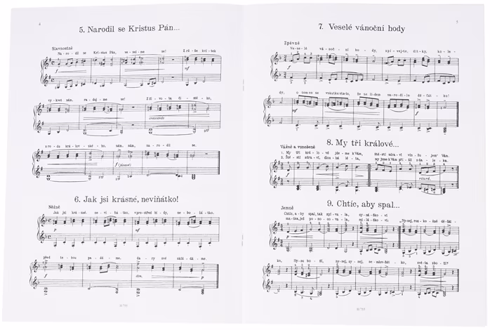 KN Hlucháň Jan: Betlémské hvězdičky - nejsnazší lidové vánoční písně a koledy pro klavír na dvě ruce - Škola hry na klavíri