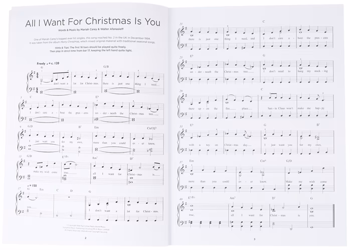 MS Really Easy Piano: Bumper Christmas Book - Koledy