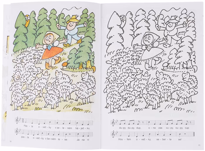 KN Miloš Nesvatba - Malované písničky 1 - Spevník