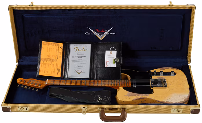 Fender Custom Shop B2 52 TELECASTER SUPHREL - ANBL - Elektrická gitara