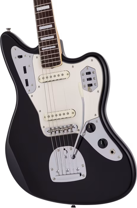 Fender MIJ Traditional II 60s Jaguar RW BLK - Elektrická gitara
