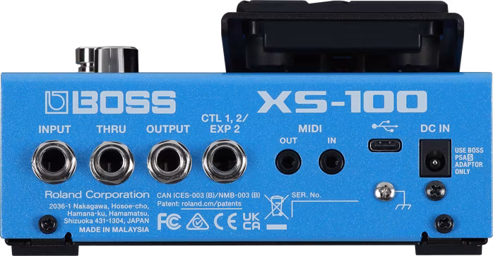 Boss XS-100 Poly Shifter - Gitarový/basový efekt
