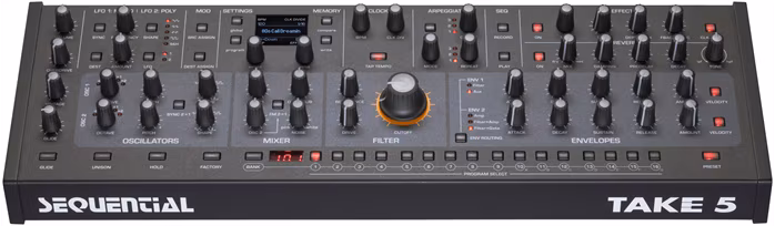 Sequential Take 5 Desktop Module - Syntezátor