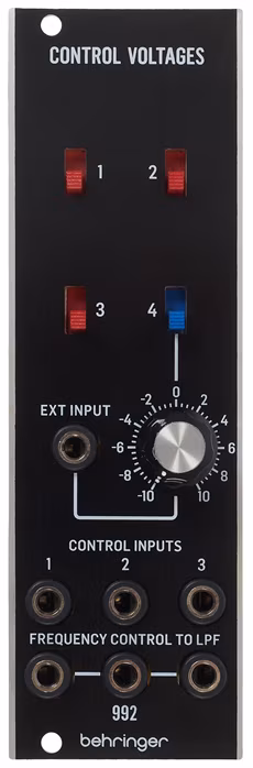Behringer 992 CONTROL VOLTAGES - Eurorack modul