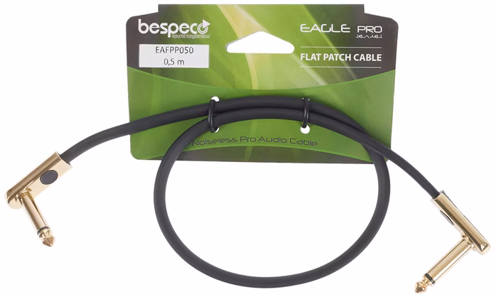 Bespeco Eagle Pro Flat Patch Cable 0,50 m - Spájací kábel