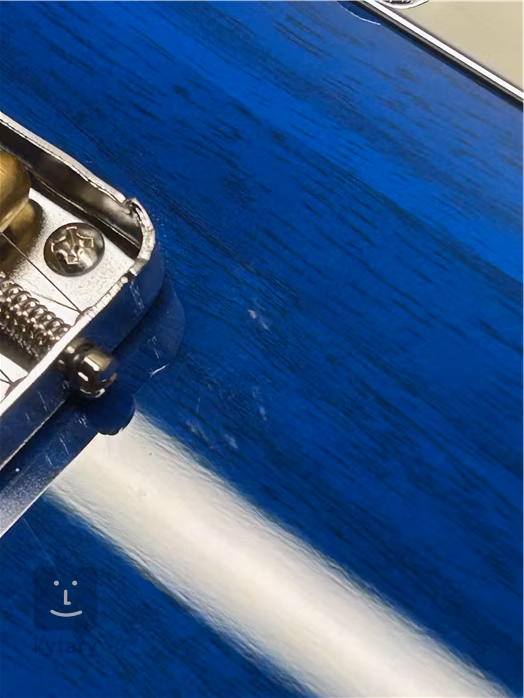 Fender Custom Shop American Custom Telecaster NOS Sapphire Blue Transparent - Elektrická gitara