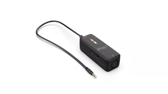 IK Multimedia iRig PRE 2 - Mikrofónny predzosilňovač