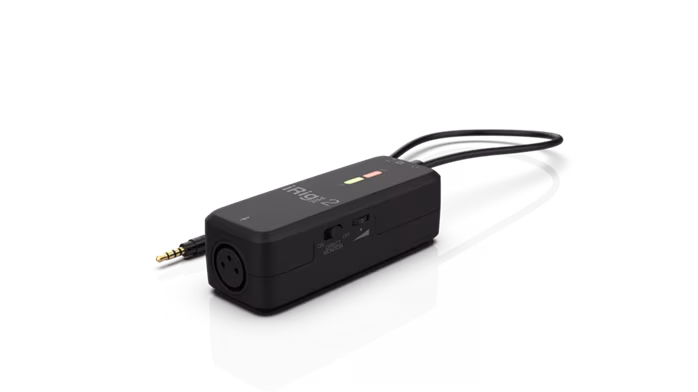IK Multimedia iRig PRE 2 - Mikrofónny predzosilňovač