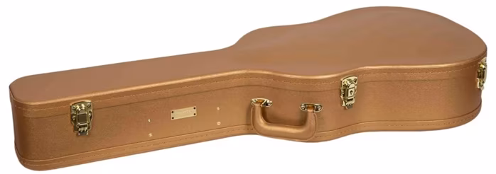 CrossRock CRW520DLG Luxury Gold - Kufor na akustickú gitaru