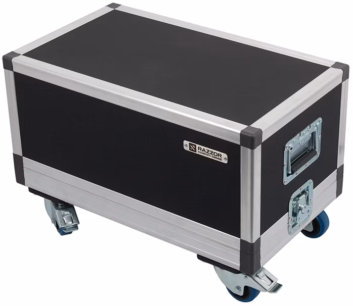 Razzor Cases FUSION Case for Fender Super Bassman, with wheels - Amp Head Flight Case