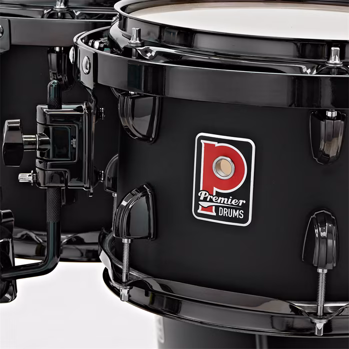 Premier Artist 20" 5pc Fusion Shell Pack Matte Black - Súprava bicích