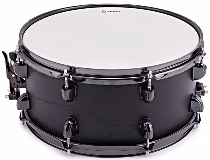 Premier 14" x 6,5" Artist Birch Snare Drum Stealth Black  - Snare bubienok