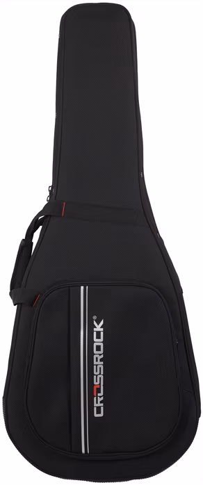 CrossRock CRP300DBK Black - Kufor na akustickú gitaru