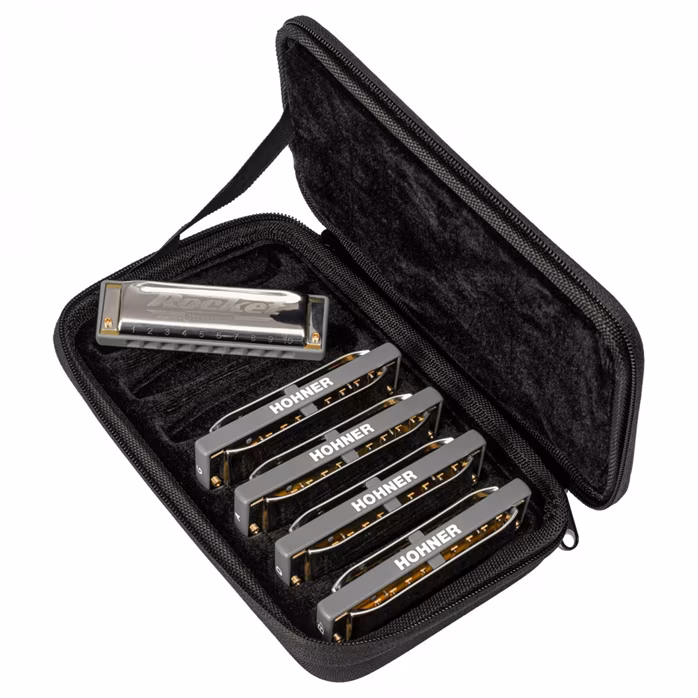 Hohner Rocket 5-Pack (C-, G-, A-, D-, Bb-major) - Súprava fúkacích harmoník