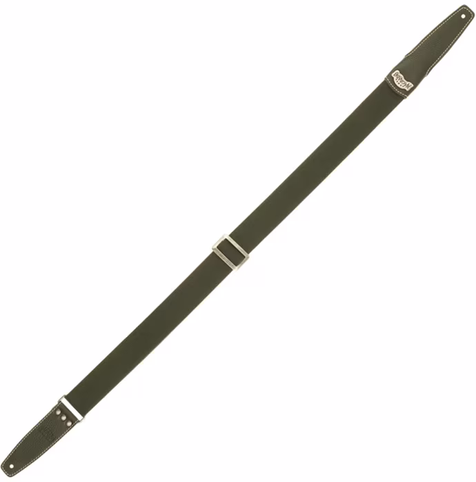 Magrabò Stripe SS Cotton Dark Green / Dark Green 5 cm - Gitarový popruh