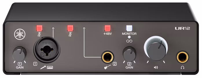 Yamaha UR12MK3 BK - USB zvuková karta