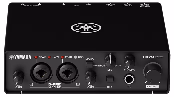 Yamaha URX22C - USB zvuková karta