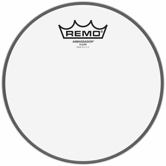 Remo 8" Ambassador Clear - Blana na tomy