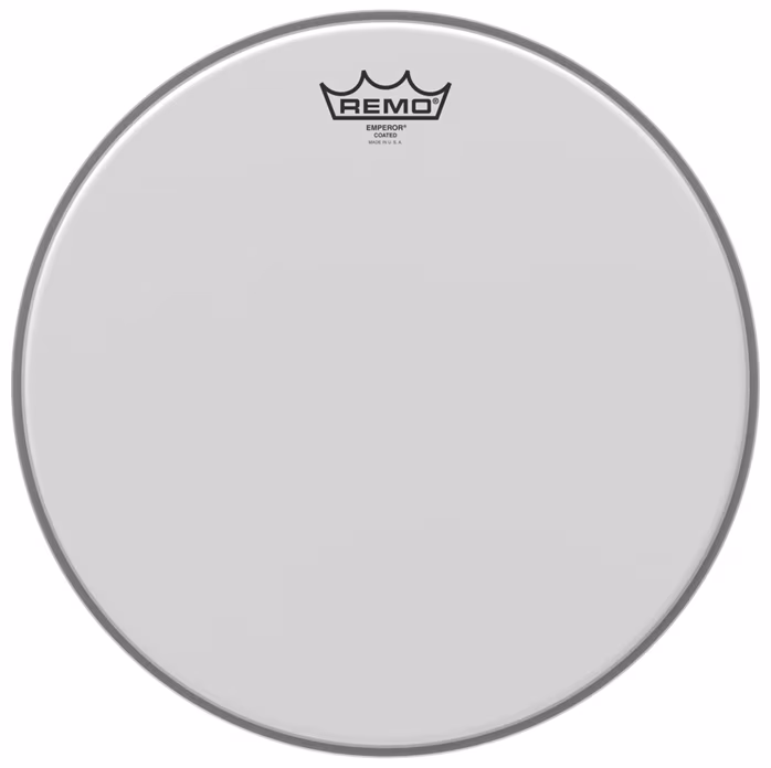 Remo 14" Emperor Coated - Blana na snare bubienok a tomy