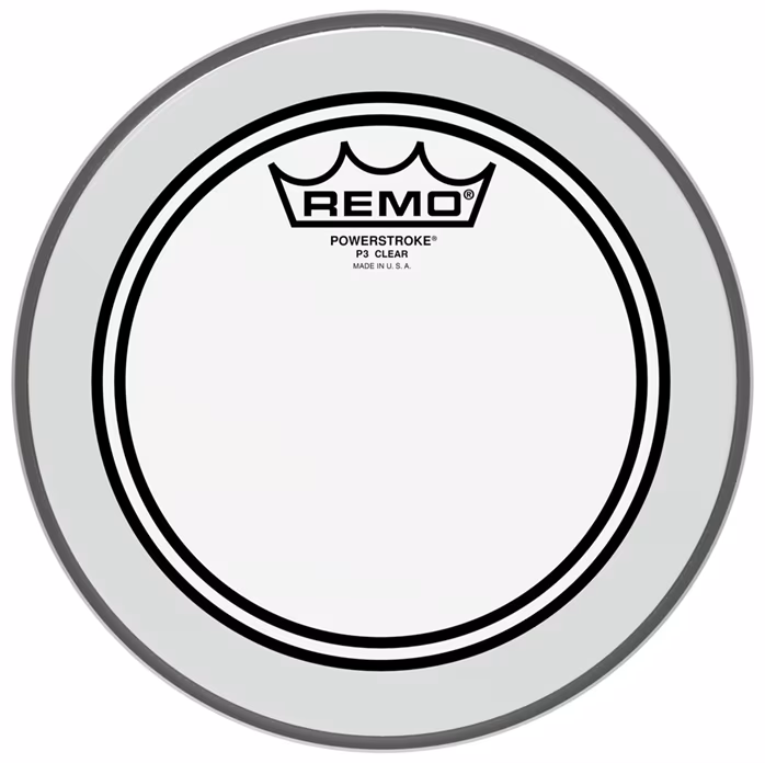 Remo 8" PowerStroke 3 Clear - Blana na tomy
