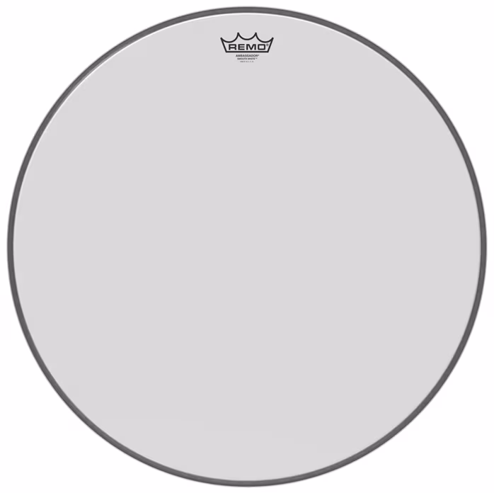 Remo 22" Ambassador Smooth White - Blana na basový bubon