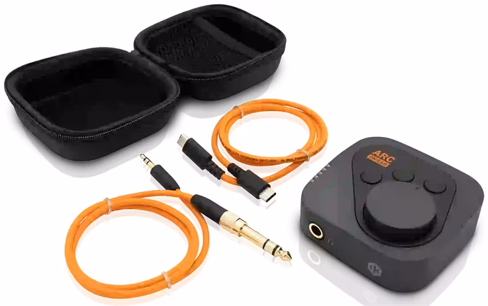 IK Multimedia ARC ON·EAR  - Slúchadlový zosilňovač