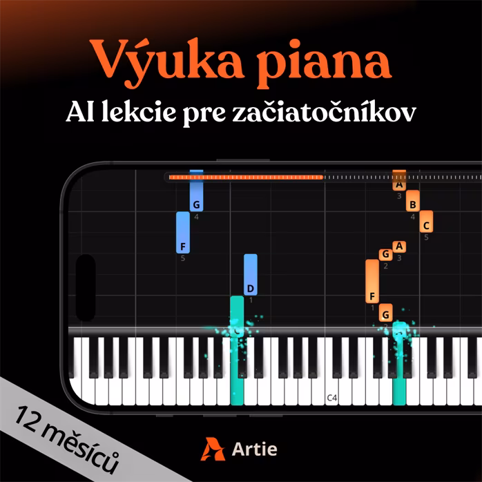 ArtMaster Artie – AI ucitel hry na klavíri (iOS) - Softvér