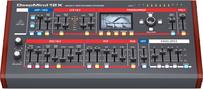 Behringer DEEPMIND 12XD - Analógový syntezátor
