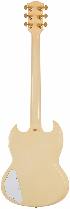 Gibson Custom 1963 Les Paul SG Custom Reissue 3-Pickup w/ Maestro VOS Classic White - Elektrická gitara