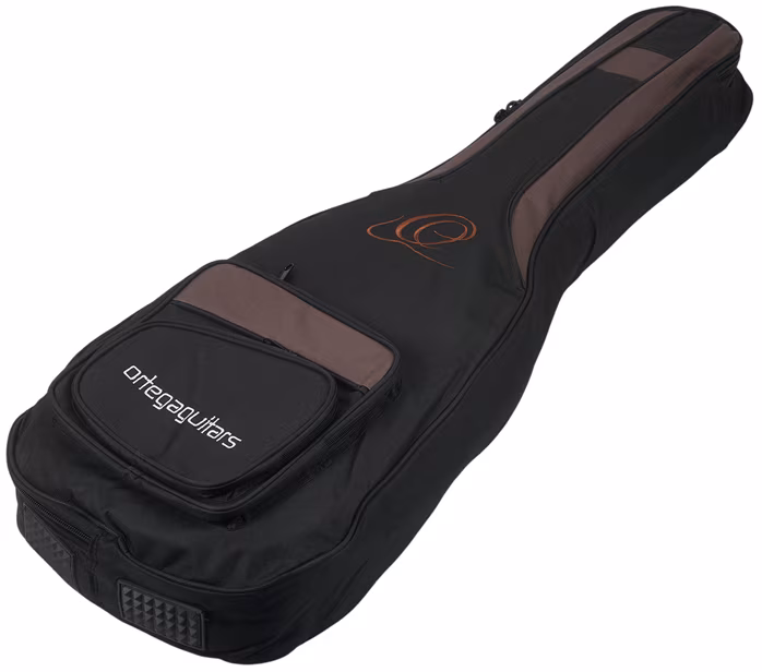 Ortega Pro Parlor Resonator Guitar Bag Black/Brown - Obal na akustickú gitaru