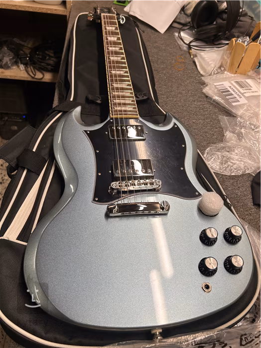 Epiphone SG Standard Pelham Blue (použité) - Elektrická gitara