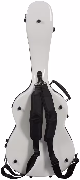 Razzor Fiberglass Classical Guitar Case White - Kufor na klasickú gitaru