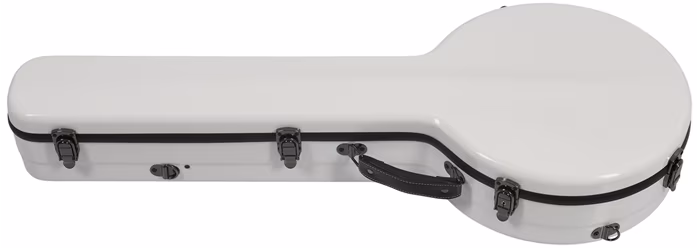Razzor Fiberglass Banjo Case White - Kufor na bendžo