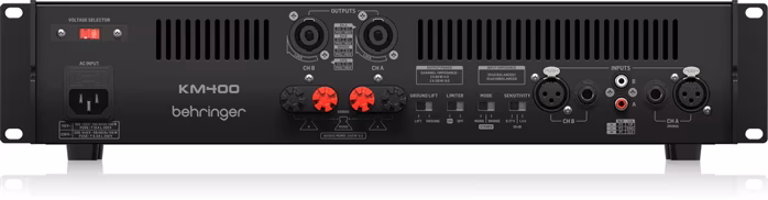 Behringer KM400 - Koncový zosilňovač